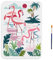 MAYJOYDIY Flamingo Schablone 29.7 × 21cm Tropische Dschungel Schablonen Mit Pinsel Sommer Kokosnuss Palme Sonnenuntergang Vogel Vorlage Für Heimwerker Bastelmöbel Holz Leinwand Papier