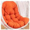 Yahbrra Swing Chair Cushion, Soft Patio Hanging Chair Cushion Pad for Outdoor Indoor Egg Hanging Basket Chair Egg Chair Cushion Soft Indoor Outdoor Furniture Recliner(Orange)
