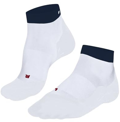 FALKE RU4 Endurance Short M Sso coton anti-ampoule 1 paire, Chaussettes de course Homme, Blanc White 2002, 39-41