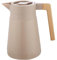 Jarra Térmica De Café Vacío Aislada, Acero Inoxidable 18/10, Con Mango De Madera, Matraz Para Café De Té Caliente Y Frío, Para Oficina Casa Hotel (Cachi,1.5L)