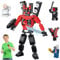 360 Pcs Ski-bi-di Building Block Toys Toilet Toys, Game Figure Camera-Man Ti-tan Speaker Man TV Man Figures Upgraded Block Collectible Animation Birthday Model Funny Ideas Gifts Suitable for Boys