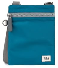 ROKA London Chelsea Sling Pocket Bag Nylon Extra Small Sapphire
