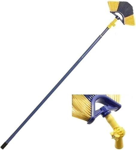 RAGNATORE SCOPA TOGLI RAGNATELE A PUNTA CON MANICO ESTENSIBILE LUNG. MAX 330 cm