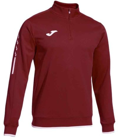 Joma Kinder-Thermo-Sweatshirt mit halbem Reißverschluss, 6XS-2XS, weiches Fleecefutter und hoher Kragen für Jungen, Olympia-Design