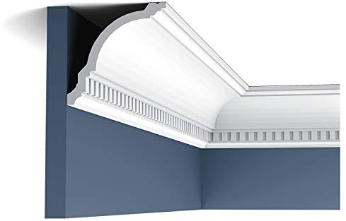 Orac Cornice moulding CX107 200 cm x 11.8 cm x 11.7 cm Extruded polystyrene (HDPS) pre-primed