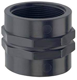 Pisces 1.25'' to 1'' BSP Female Threaded Socket - Pond Hose Tube Fitting Connector