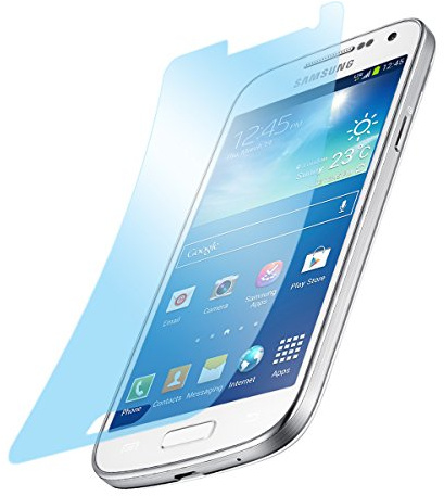 doupi Ultrathin Schutzfolie für Samsung Galaxy S4 Mini i9190 i9195, SuperClear Display Schutz (3X Folie in Packung)