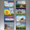Set 0f 8 Motivational and inspirational quotes Fridge Magnets No.2