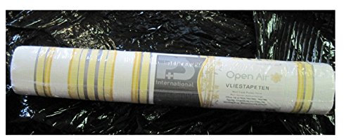 Vliestapete - open Air - gestreift gelb/beige 10,05 x 0,53