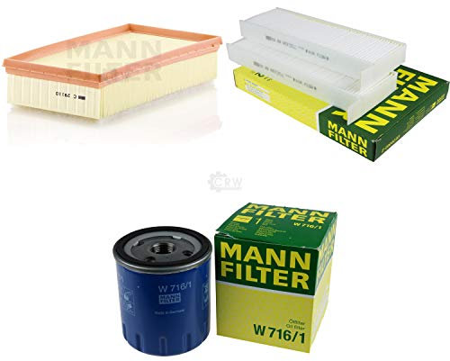 MANN-FILTER Inspektions Set Inspektionspaket Innenraumfilter Luftfilter Ölfilter