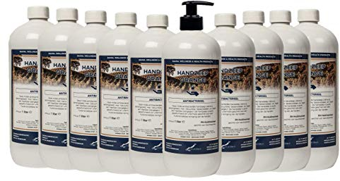 Handseife Orange 10 x 1 Liter - mit Gratis Pumpe