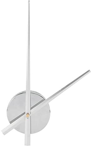 Garneck Quarz-Uhrwerk, Uhrwerk, Wanduhr, mit Batterien, Kreuzstich, DIY-Reparaturset, Silber-Ersatzteil