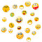 21 Smiley Magnete Kühlschrankmagnete Magnete Kinder, Kleine Lustige Magnete Für Küche, Zuhause, Schule, Klassenzimmer, Whiteboard, Niedliche Dekoration