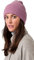 Style & Republic Kaschmir Mütze-Beanie Damen aus 100% Cashmere - Dein kuscheliger Premium Beanie für stilvolle Herbst- & Winter-Momente - Altrosa