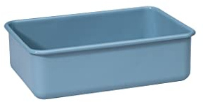 Riess, 0425-125, Vorratsbehälter ohne Deckel 23x15x7cm, HEIDELBEERBLAU, Vol. (rec.): 1,7 Liter, Made in Österreich, LBH: 23,1x15,3x7,1cm, 0,530kg, Vorratsbehälter, Deckel, Bleifrei, Farbecht
