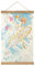 YBEL Card Captor-Sakura Anime Scroll Poster Stoff Bild Kunst Holz DIY Rahmen Hängender Druck Aufhänger für Raumdekor Öl-Leinwand Kit Geschenk