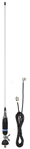 Antenna CB PNI S9 con farfalla lunghezza 120 cm con cavo RG58 4m