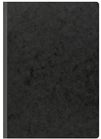 PARTY DISCOUNT NEU BRUNNEN Kladde FACT!Plus DIN A4, 96 Blatt, liniert schwarz FSC