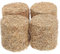 ibasenice Dollhouse Straw Bale - 4pcs Miniature Blocks Bales Fall Thanksgiving Harvest Western Party Supplies