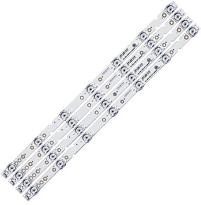 WAHRE Bande de rétroéclairage LED adaptée for Thomson 50UD6406 50P65US 50S421 50S423 TCL-GIC-50D6-3030-4X7-LX20180417 4C-LB5007-YH02J 4C-LB5007-ZM03J
