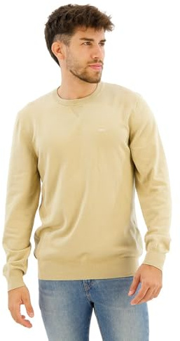 Levi's Men's Lightweight Hm Sweater, Safari, XL
