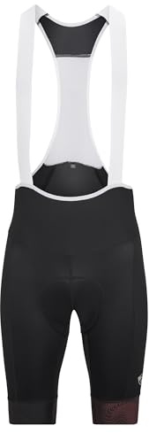 Ziener Herren NEKOS X-Race Fahrrad-Tight/Rad-Hose/Rennrad - atmungsaktiv,schnelltrocknend,gepolstert,Träger, Black/Chestnut, 52