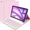 KTOITION Magnetic Detachable Keyboard Case for iPad Air 11 2025 (M3)/2024 (M2) & 5th/4th Gen 2022-2020 | Slim Protective Cover with Pencil Slot | UK Layout | 10.9/11 Inch(Pink)