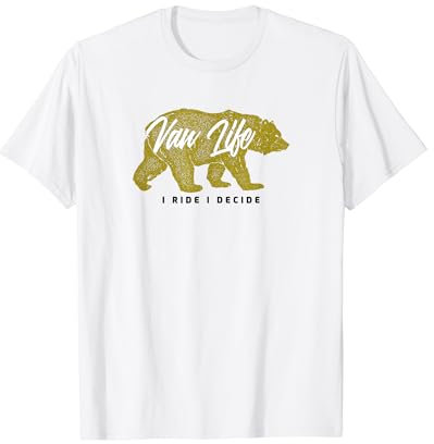 Van Life Vêtements rétro vintage Van Dwellers Vanlife Nomads T-Shirt