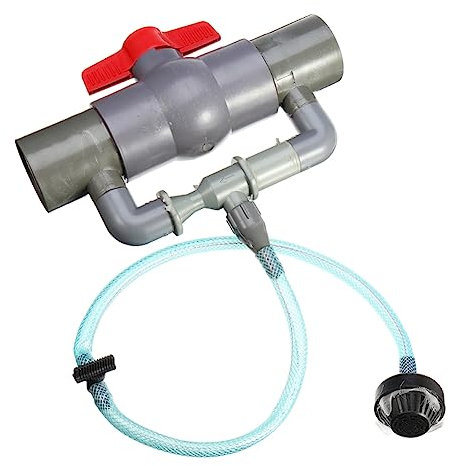 Jrifedptry Iniettori automatici con interruttore per tubo dell'acqua, kit di irrigazione da giardino (40 mm)