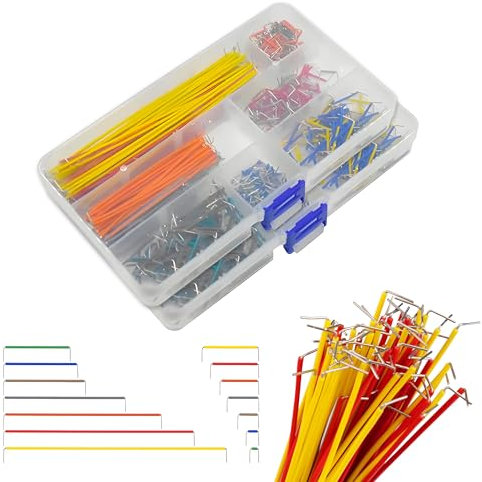 560 Stück Jumper-Kabel Kit,Breadboard Jumper Kabel Kit,Jumper-Wire Set,Breadboard Jumper-Wires,Jum,Breadboard Kabel,Jumper-Wires,Breadboard Jumper-Kabel Kit,14 Verschiedene Längen