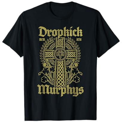 Dropkick Murphys - Official Merchandise - Celtic Cross T-Shirt