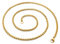 Soul-Cats Jasseronkette Erbsenkette Erbskette Gliederkette Edelstahlkette Halskette, Größe: 3 mm;Farbe: Gold;Auswahl: Kette 50 cm