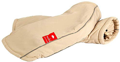 Wobs Bike Pogies Lenkerhandschuhe für Fahrrad (Beige, Universal)