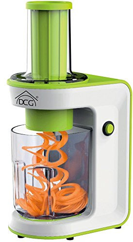 DCG Affettaverdure Elettrico MZ1811 80W Colore Bianco e Verde