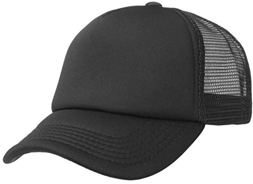 Lipodo 70er Rapper Mesh Cap Damen/Herren - Truckercap aus 100% Polyester - Basecap in Einheitsgröße (55-60 cm)