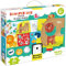 Banana Panda Suuuper Size Puzzle Animal Match - Riesenpuzzle & Zuordnungsaktivität für Kinder ab 2 Jahren. Gigantische Puzzle für Kinder, 1 Puzzle Set, Mehrfarbig