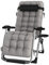 DQCHAIR Übergroßer Garten, Der for Schwerlastmenschen, Nullgravitation-Sonnenliege-Stuhl for Im Freienpatio-Rasen-Plattform-tragbare Stühle, Unterstützung 200kg Stützt (Color : Gray)