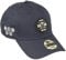 New Era Rubber Hex Patch Navy 9Forty Adjustable Cap - One-Size