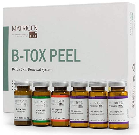 Matrigen SRS B-Tox Peeling STANDART 12 Stück - Hautverjüngung, Microneedling, Mesotherapie KOREA