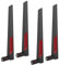 Kafuty per ASUS AC68U AC88U AC66U Antenna Router Wireless 8DBi con interfaccia RP-SMA, Materiale di Alta qualità Adatto per Router Wireless a Doppia frequenza 2.4G/5G.(4 Pezzi)