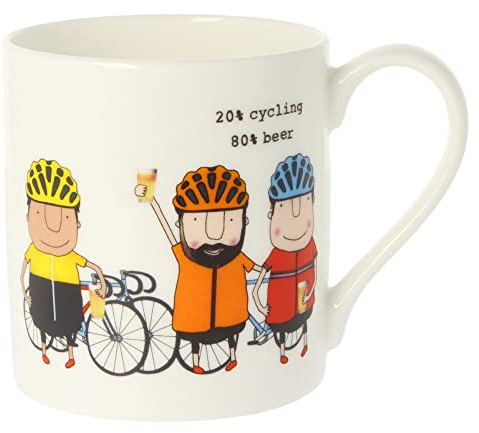 Rosie Made A Thing Cycling Beer Bone China Mug Gift Idea Her QRH46 QRH46