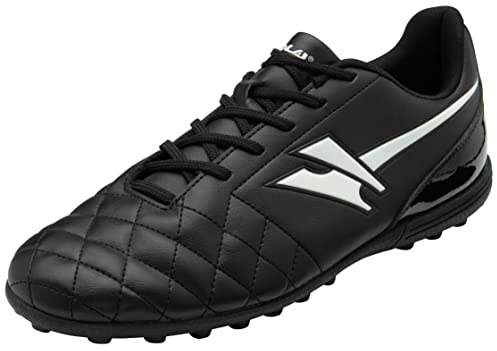Gola Unisex Kids Rey 2 Vx Football Shoe, Black White, 5 UK