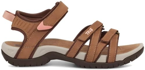 Teva Sandales W Tirra LeatherSport pour femme, Marron miel., 36 EU