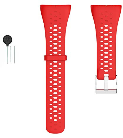 Gheper Ersatz Armband Kompatibel mit Polar M430/M400 GPS Smart Sportuhr Weiches Silikon Armband Uhrenarmband