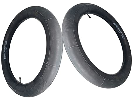 2 x Fat-Reifen-Fahrradschläuche, Fat-Bike-Schläuche 20 x 4,0 / 4,9, geeignet für Fatbikes / E-Bikes, kompatibel mit 20 x 3,5 / 4,0 Mountain Fat-Reifenschläuchen