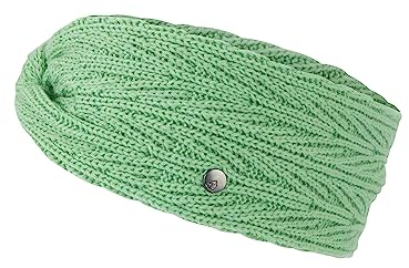 Ziener Damen ILENI Stirnband/modisch gestrickt, pastel green, Usex