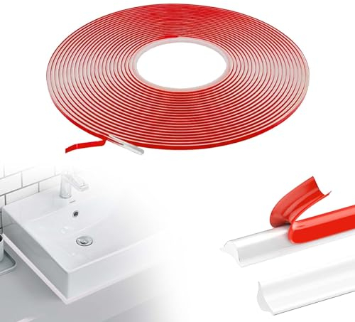 10 M 9x12mm Flexible Zierleisten Selbstklebend: Weiße Wandleiste Fliesenkantenleiste Paneelleiste Abschlussleiste für Wandkanten Fliesenkanten Boden Fenster Wandbordüre Schrank