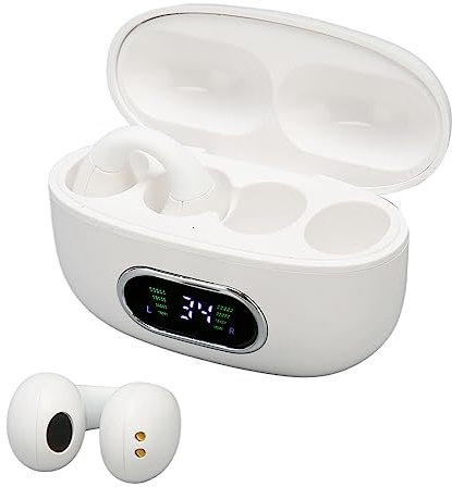 Dispositivo Traductor de Idiomas X9, Auriculares de Traducción con Clip Estéreo Bidireccional BT 5,3, 144 Idiomas, 3 Modos para Android para iOS (Blanco)