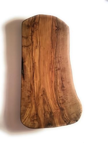 Tabla de cortar madera olivo forma natural
