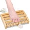 Omtofo Premium Fußmassageroller Holz, Fussroller Massage Plantarfasziitis, Fersensporn Massagegerät für Füße, Fußreflexzonenmassage Gerät aus Echtholz